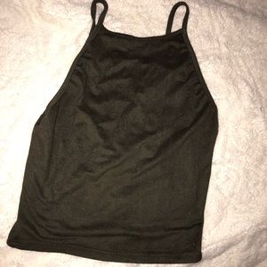 Tilly’s caged back crop top